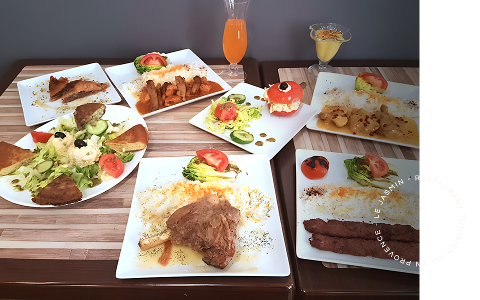 Le restaurant - Le Jasmin - Restaurant halal Aix en Provence - restaurant a faire AIX-EN-PROVENCE